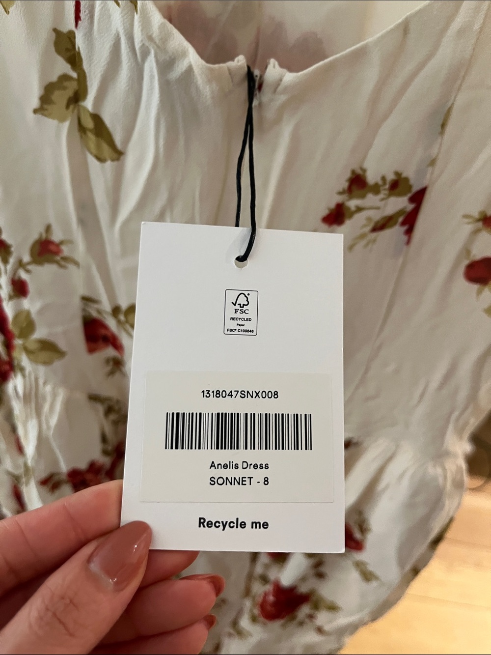 Reformation Anelis Dress NWT - Picture 4 of 7